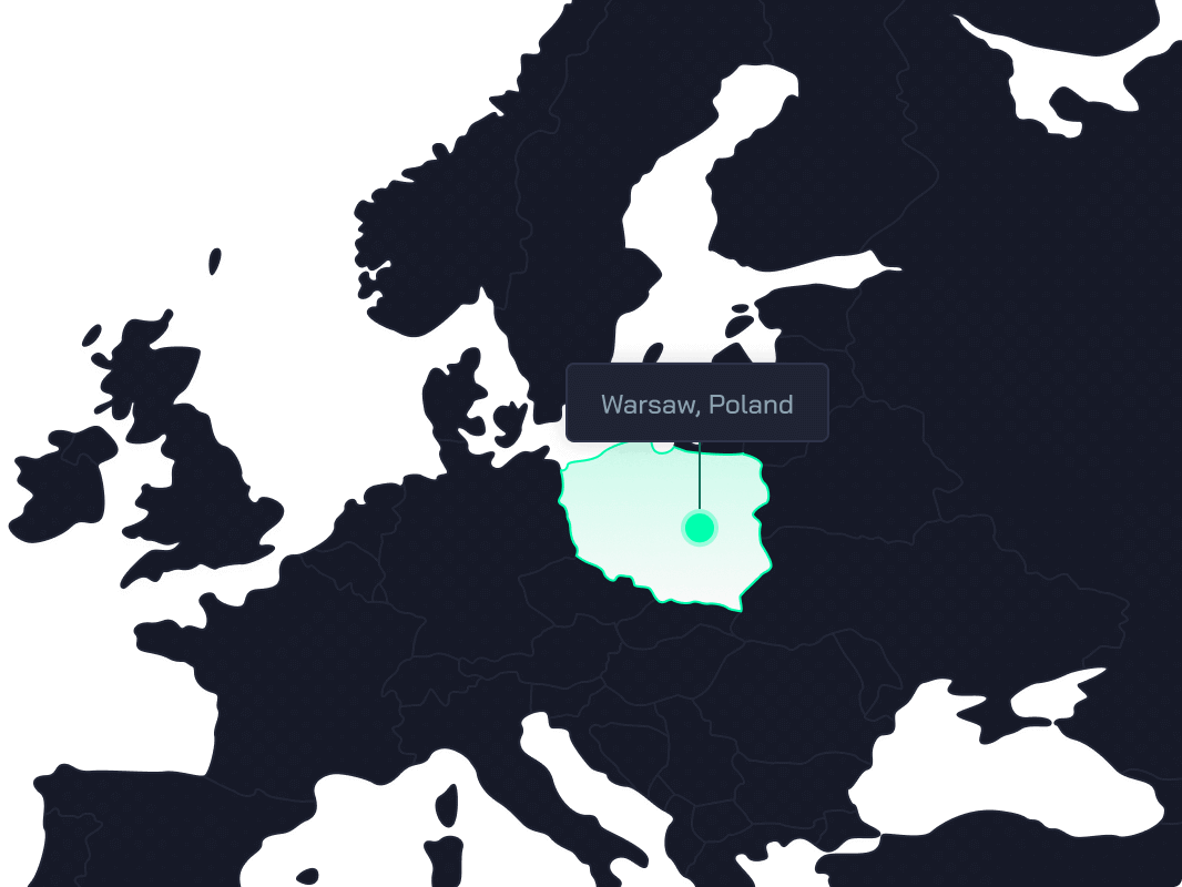 Company location in Europe